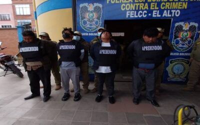 Antisociales se vestían de mujeres de pollera y peluca con trenzas para robar en El Alto