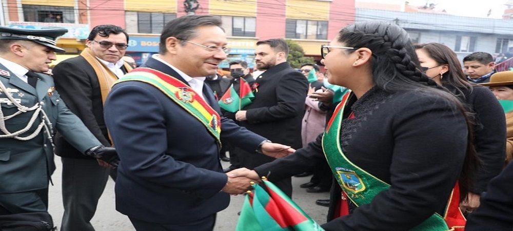 Luis Arce y Eva Copa entrelazan aún más la afinidad política en El Alto