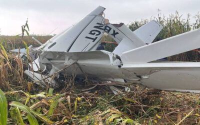 Una avioneta con droga cae en San Ignacio de Velasco, el piloto resultó herido (video)