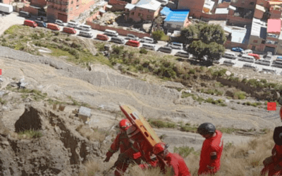 La Policía halla los restos de un muchacho desaparecido en un barranco en La Paz
