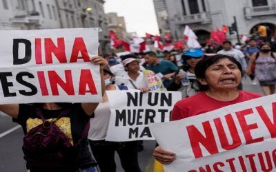 Perú: las protestas sociales cobran fuerza en contra de Dina Boluarte (vea el reporte)