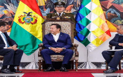 Embajadores de Irán y Guatemala presentan Cartas Credenciales al presidente Arce en La Paz