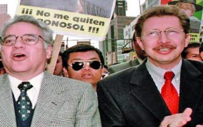Gonzalo Sánchez de Lozada y familiares de víctimas de octubre de 2003 concilian resarcimiento