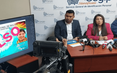 A partir del 1 de noviembre regirá en Bolivia una nueva cédula de identidad