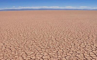 El lago Poopó, el segundo más grande de Bolivia, se secó como efecto de la sequía y el cambio climático