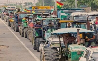 Cañeros confirman ‘tractorazo’ para este miércoles al fracasar el diálogo por el precio del etanol