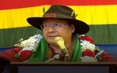El presidente Arce revela que detrás del bloqueo está la pretensión de revertir la inhabilitación a Evo Morales
