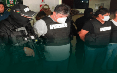 A Palmasola con detención preventiva los tres policías implicados en el robo del millón de dólares en Santa Cruz