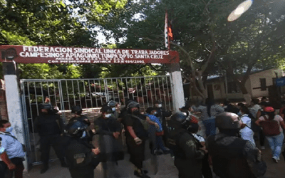 Tras pugna interna, confirman bloqueo campesino en Santa Cruz desde el martes por toma de sede sindical