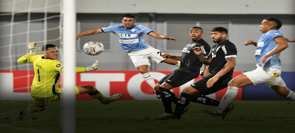 En el último aliento, Aurora empata 1-1 con el brasileño Botafogo por la fase 2 de la Libertadores