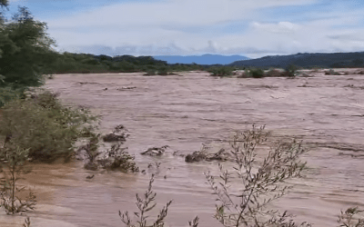 El río Piraí alcanzó su récord histórico, hay emergencia en poblaciones ribereñas, al menos nueve personas fueron rescatadas de un islote