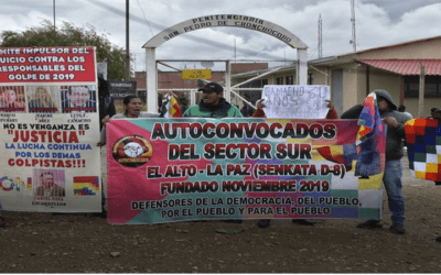 Incierto traslado de Camacho a Santa Cruz en medio de vigilia de organizaciones sociales en Viacha que no permiten su salida de Chonchocoro
