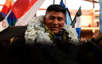 Grover García, elegido presidente del MAS, Evo Morales no representa más al partido