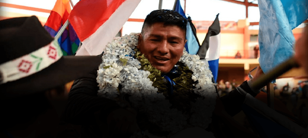 Grover García, elegido presidente del MAS, Evo Morales no representa más al partido