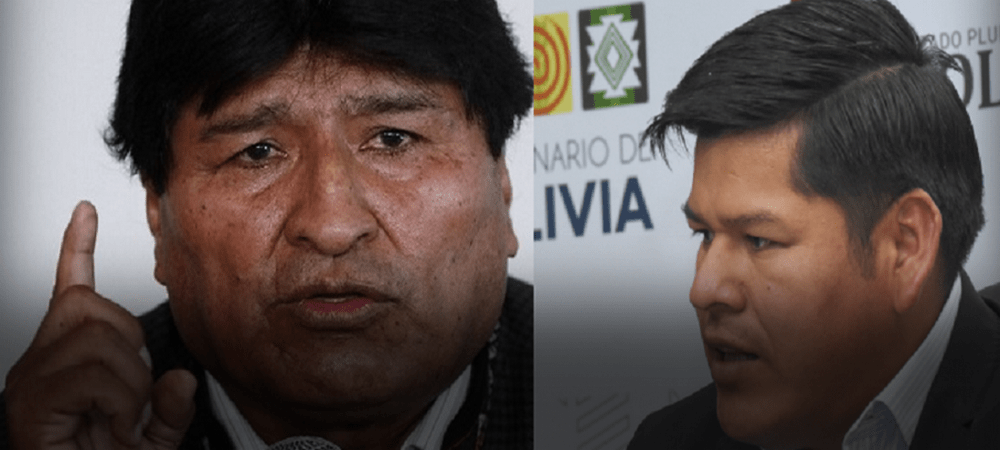 Evo Morales acusa al viceministro de Defensa Social, Jaime Mamani, de extorsionar a narcos, él lo rechaza y lo emplaza a que pruebe