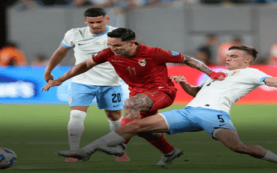Uruguay sentenció a Bolivia con una paliza, goleó 5-0 en una de las peores campañas del seleccionado nacional