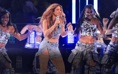 Shakira fue un espectáculo aparte en el intermedio de la final de la Copa América, la barranquillera simplemente deslumbró.