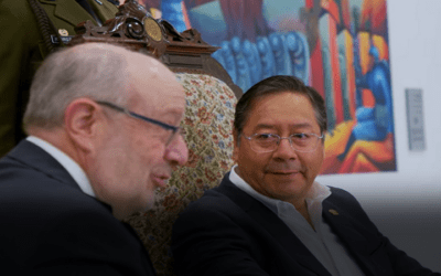 Fernando García Casas es el flamante embajador de España en Bolivia, presentó cartas credenciales