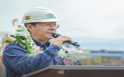 Luis Arce inspecciona el Mayaya X1, ordena poner el acelerador para su producción y anuncia tres nuevos pozos más