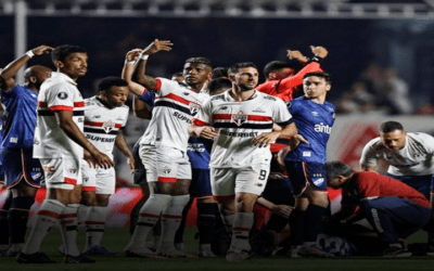 Sao Paulo de Brasil pasó a semifinales de la Libertadores al vencer al Nacional de Uruguay 2-0