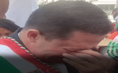 Alcalde de San Rafael se quebranta en llanto ante la impotencia de combatir a los incendios, pide mayor ayuda