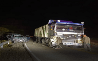 Parte de una fraternidad de caporales se accidenta entre Potosí y Sucre, dos personas mueren en un hecho de tránsito, iban a la Entrada de Guadalupe