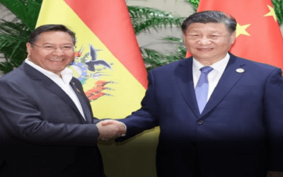 Luis Arce y Xi Jinping estrecharon y fortalecieron los lazos de amistad bilateral en Río en el marco del G20