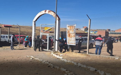 La inseguridad se apodera de Chonchocoro, un reo fue ejecutado con el arma de un policía, es el segundo hecho en este año