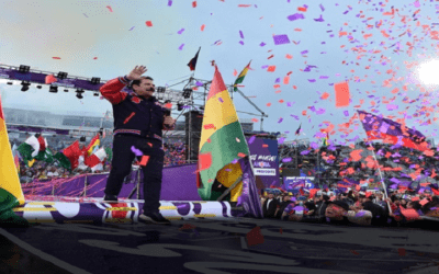 Manfred, en su proclamación, aseguró que su propósito es sacar a Bolivia de la postergación y no estar ligado a Luis Arce ni a Evo Morales