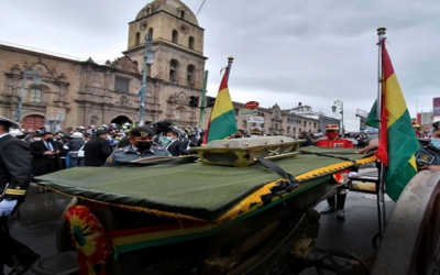 Día del Mar: Traslado de los restos de Abaroa da inicio a actos protocolares, Arce dará su mensaje a las 10.00 del domingo