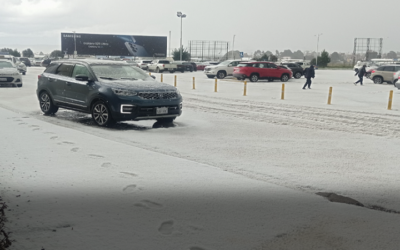 Tremendo susto con la granizada en El Alto, el Senamhi reporta que el temporal seguirá hasta abril