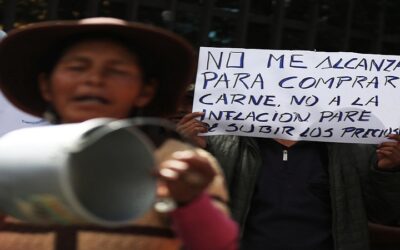 La inflación en Bolivia trepa a 1,71% en marzo y la acumulada a 5%, la más alta en 40 años