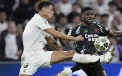 En el Bernabéu, Real Madrid eliminado de la Champions por el Arsenal 1-2