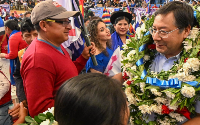 Arce se lanza a la arena electoral en Chuquisaca acusando a Tuto, Manfred y Samuel de causantes de la crisis
