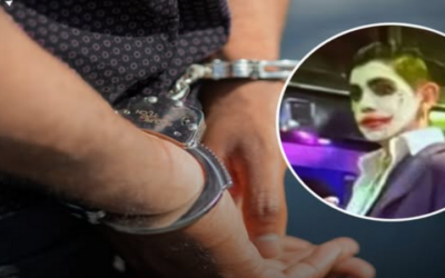 Zozobra en Sopocachi en La Paz, un hombre disfrazado de ‘El Joker’ mató a un joven y apuñaló a otros dos