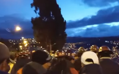 Sectores de la cadena productiva y mineros toman La Paz, la sitian en contra del modelo de crisis del Gobierno de Arce