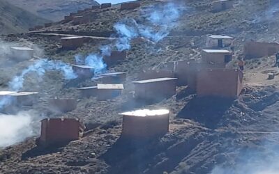 Policías y civiles heridos en Cantumarca luego de enfrentamientos tras avasallamientos de predios ediles