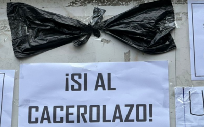 Luto en el comercio, mercados y caseras con crespones se obligan a cerrar, ‘no vendemos nada por la crisis’, dicen