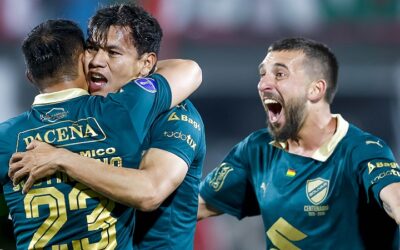Bolívar impone su superioridad, goleó 3-0 al Palestino y aseguró boleto a los octavos de la Conmebol Sudamericana