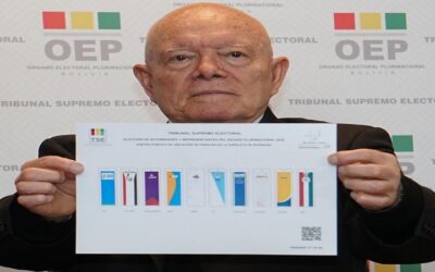 Óscar Hassenteufel explica que los votos a Eva Copa en la papeleta serán contados como nulos