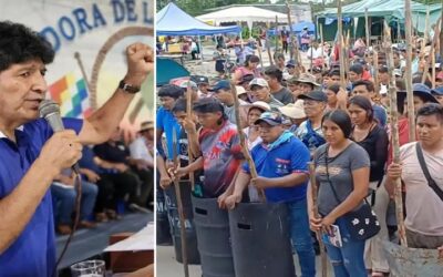 Ministro Ríos le pide a Evo Morales seguir el ejemplo de Ruth Nina y entregarse a la Justicia