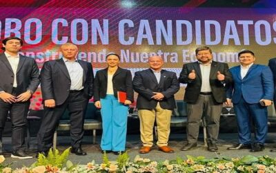 Al foro de los exportadores solo asistió Samuel, los demás no le dieron la relevancia