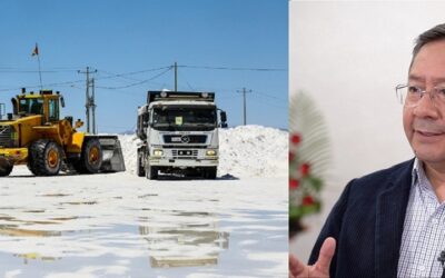 Al final de su mandato: Plasmado y en evidencia el interés de Luis Arce de aprobar contratos del litio en contra de Potosí