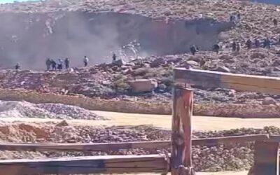 La mina Andacaba, en Potosí, escenario de violentos enfrentamientos entre mineros asalariados y cooperativistas
