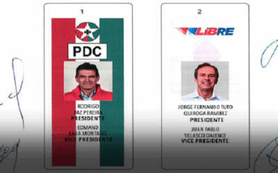 Segunda vuelta: Rodrigo Paz va primero (a la izquierda); Tuto, segundo (a la derecha) tras sorteo de la papeleta