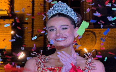 Camila Ribera Roca, de los Testarudos es la Reina del Carnaval cruceño 2026