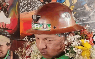 Con el encargo de no venderse al poder, Mario Argollo, de Huanuni es el nuevo ejecutivo de la COB