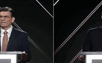 Debate: Rodrigo y Tuto demostraron tener propuestas; para ambos, el principal reto es sacar -a la brevedad- a Bolivia de la crisis