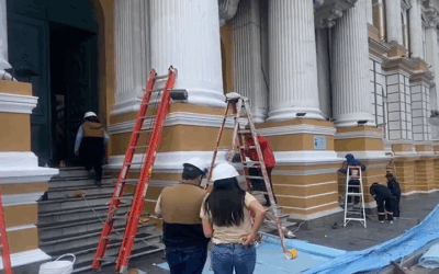 A tono plaza Murillo para la asunción de Rodrigo Paz, la Policía desplazará tres anillos de seguridad, la Asamblea Legislativa, refaccionada