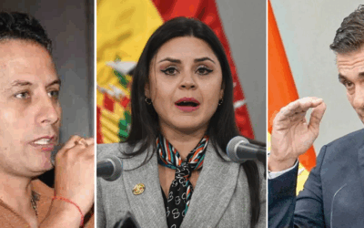 Vocera descarta quiebre Paz-Lara, sin embargo, acusaciones del Vicepresidente hacia el Presidente derivaron en el cierre del Ministerio de Justicia